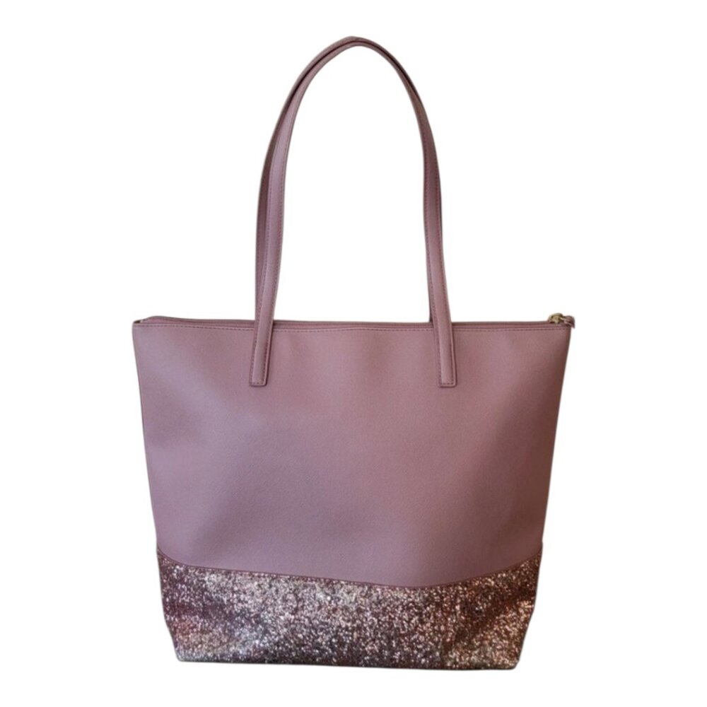 Kate Spade EUC New York Greta Court Penny Tote Bag Glitter Purse Handbag - Picture 2 of 6